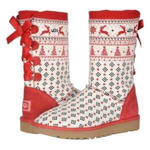 UGG Limited Edition 20 Year Holiday Sweater Boot